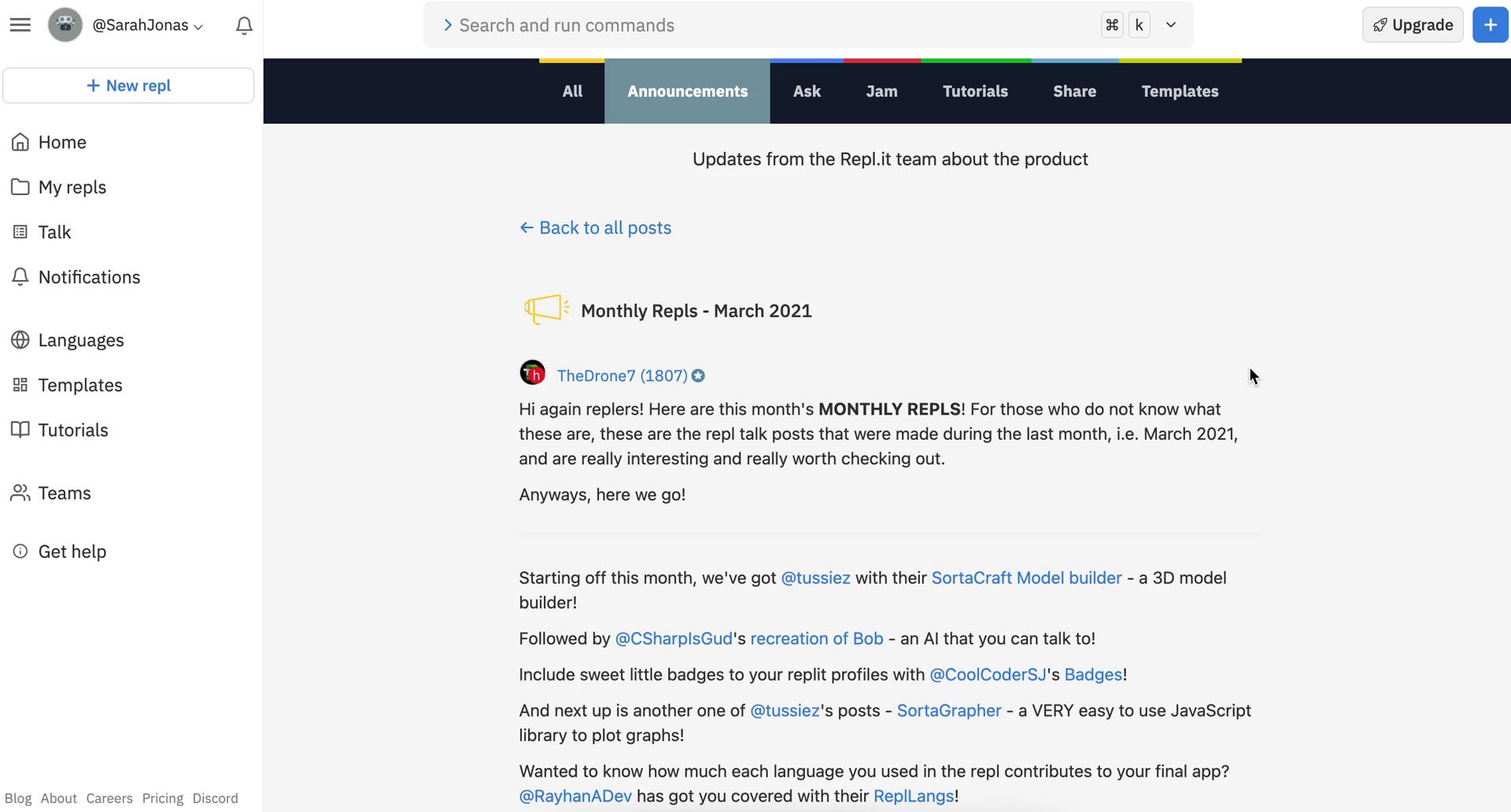 Creating a post on Replit video thumbnail