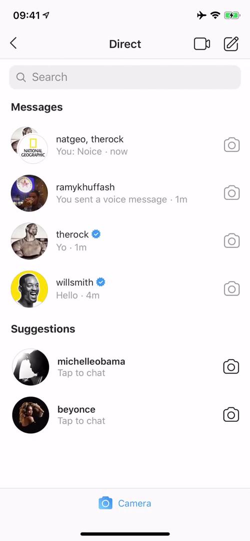 Sending messages on Instagram video thumbnail