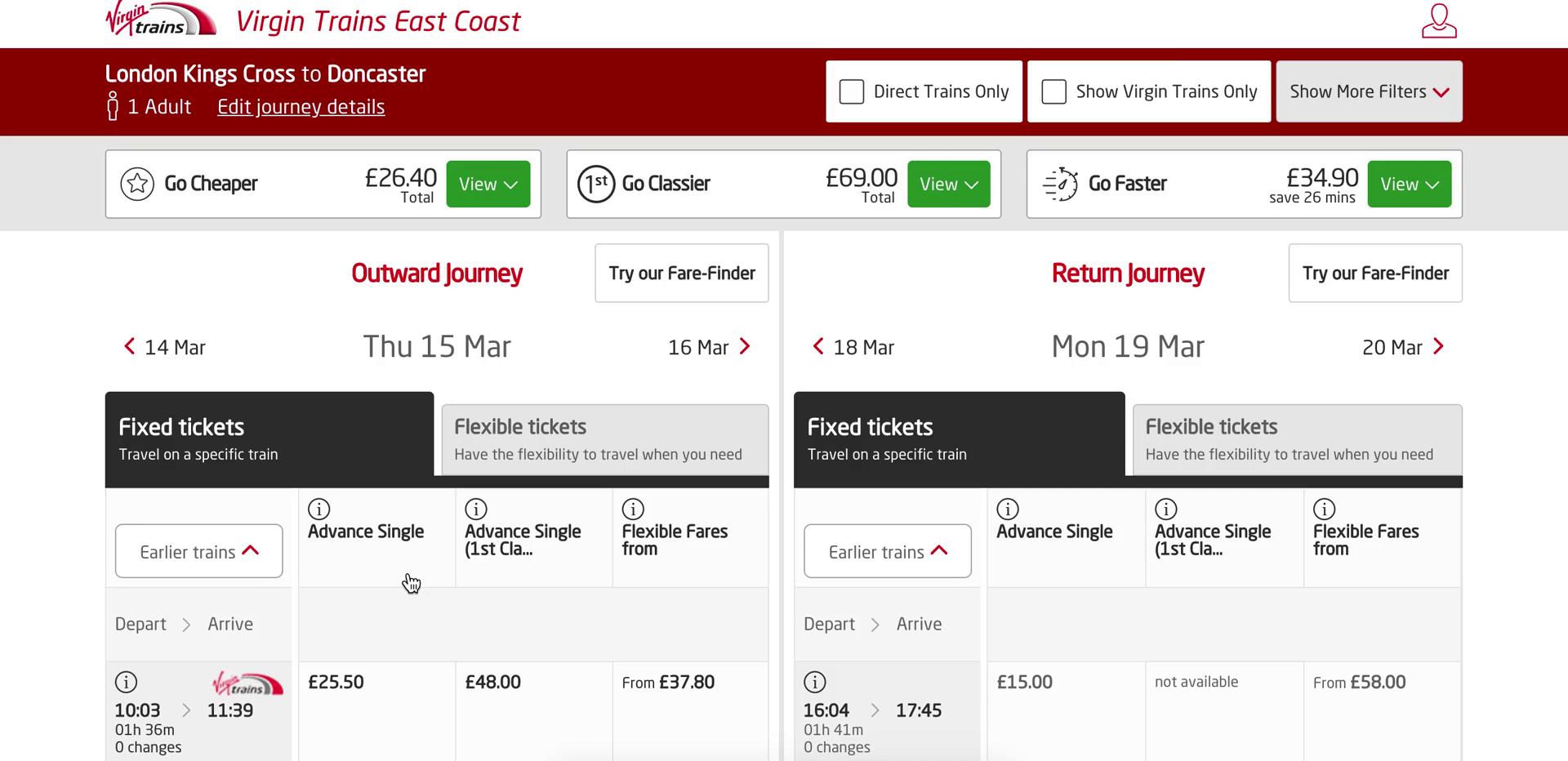 Booking transport on Virgin Trains East Coast video thumbnail