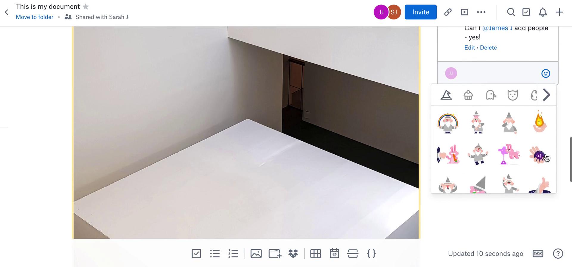 Commenting on Dropbox Paper video thumbnail