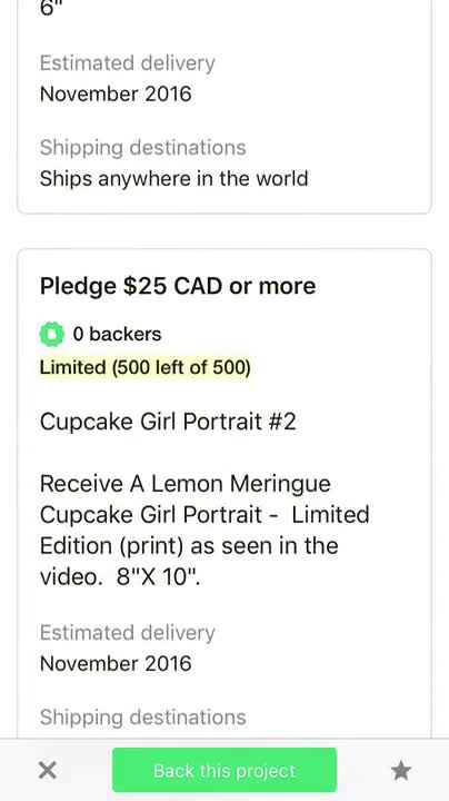 Backing a project on Kickstarter video thumbnail