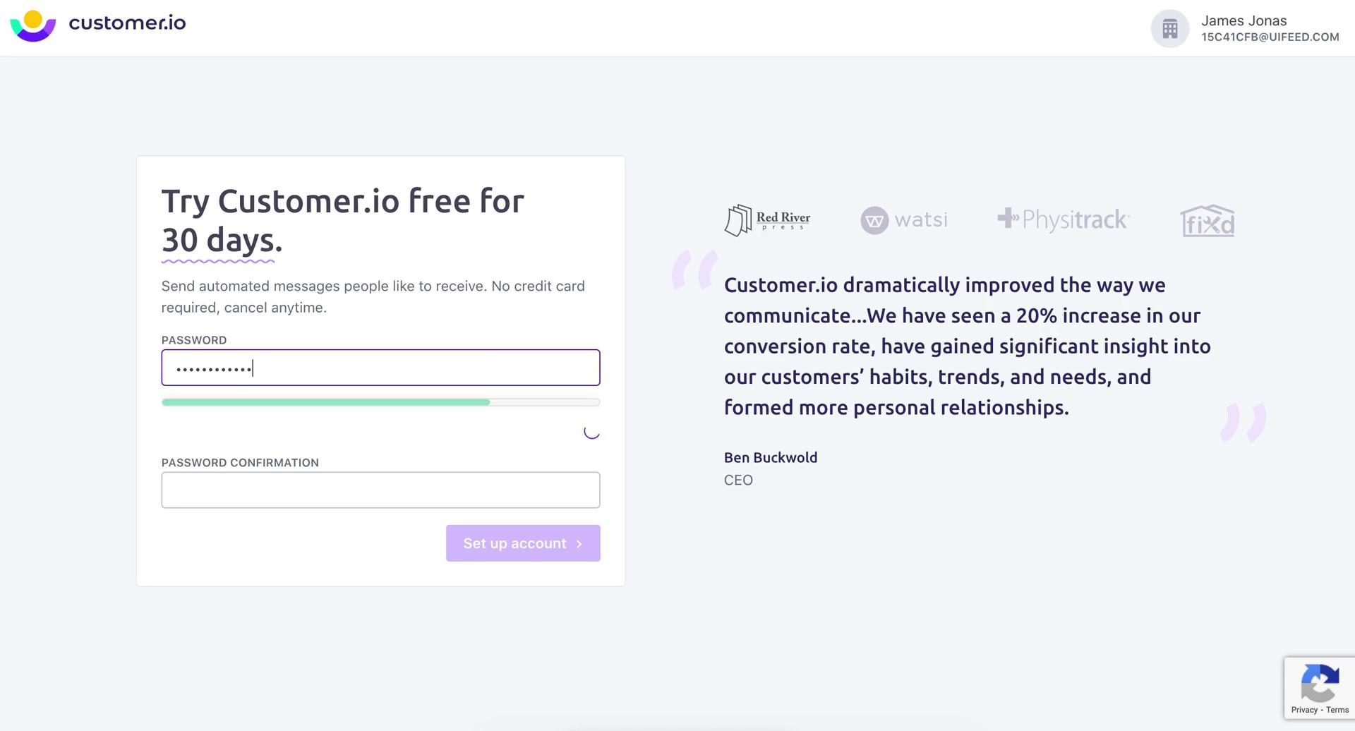 Onboarding on Customer.io video thumbnail