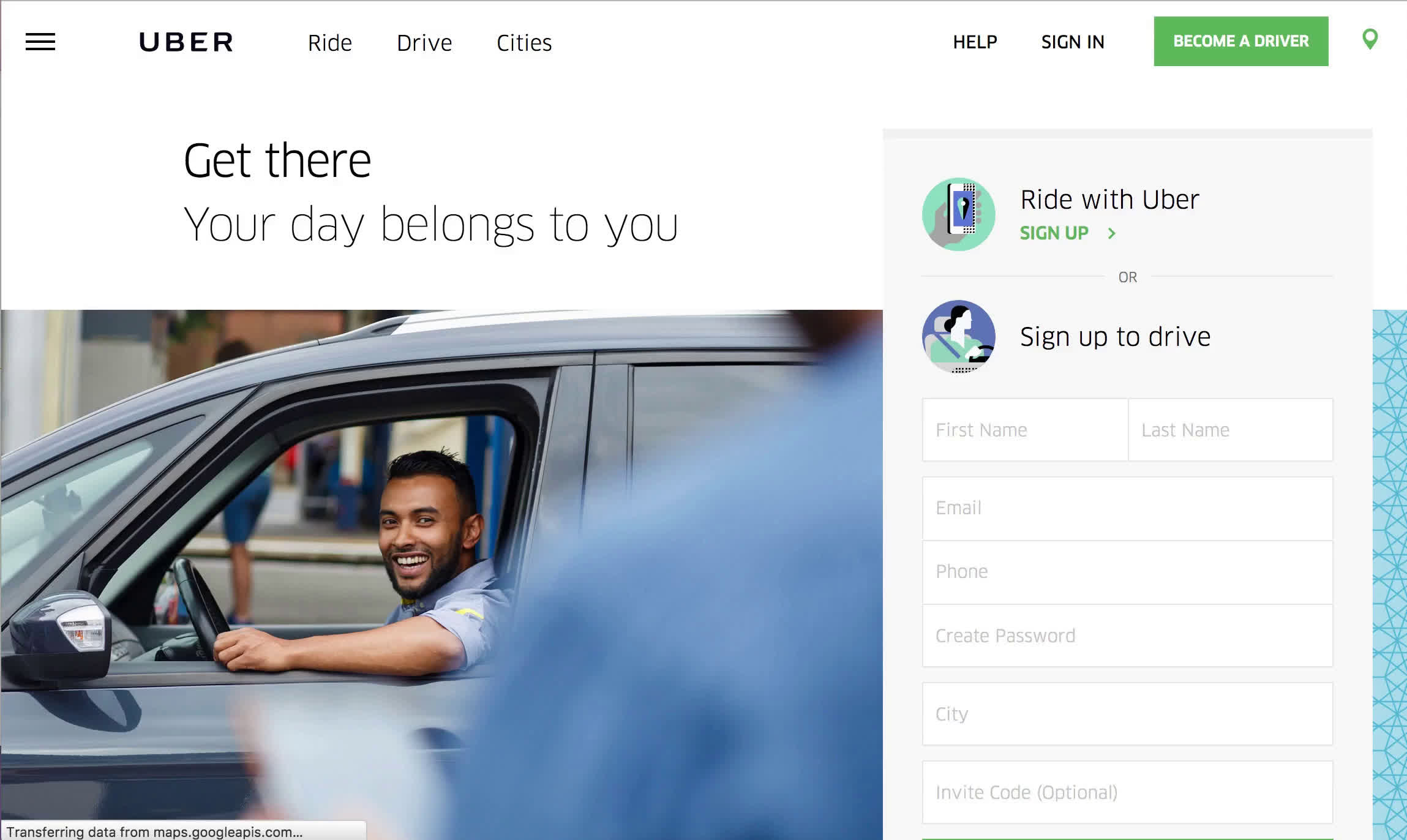 Driver signup on Uber video thumbnail
