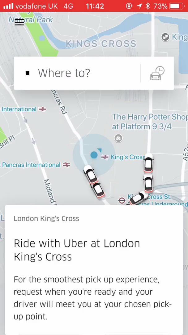 Booking transport on Uber video thumbnail