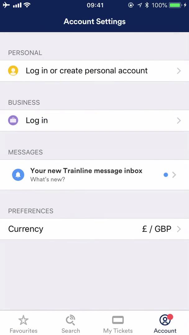 Creating an account on Trainline video thumbnail