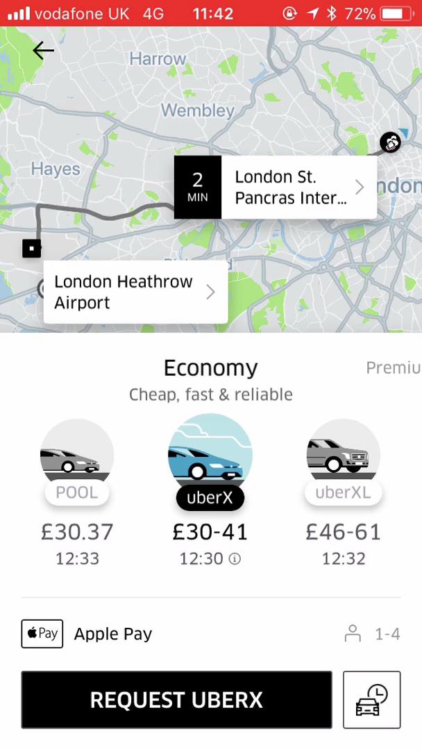 Booking transport on Uber video thumbnail