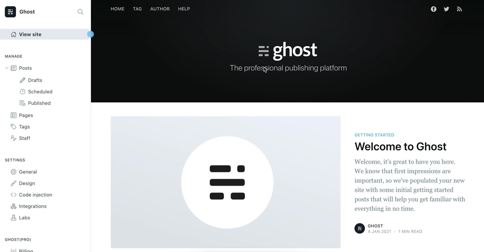 Onboarding on Ghost video thumbnail