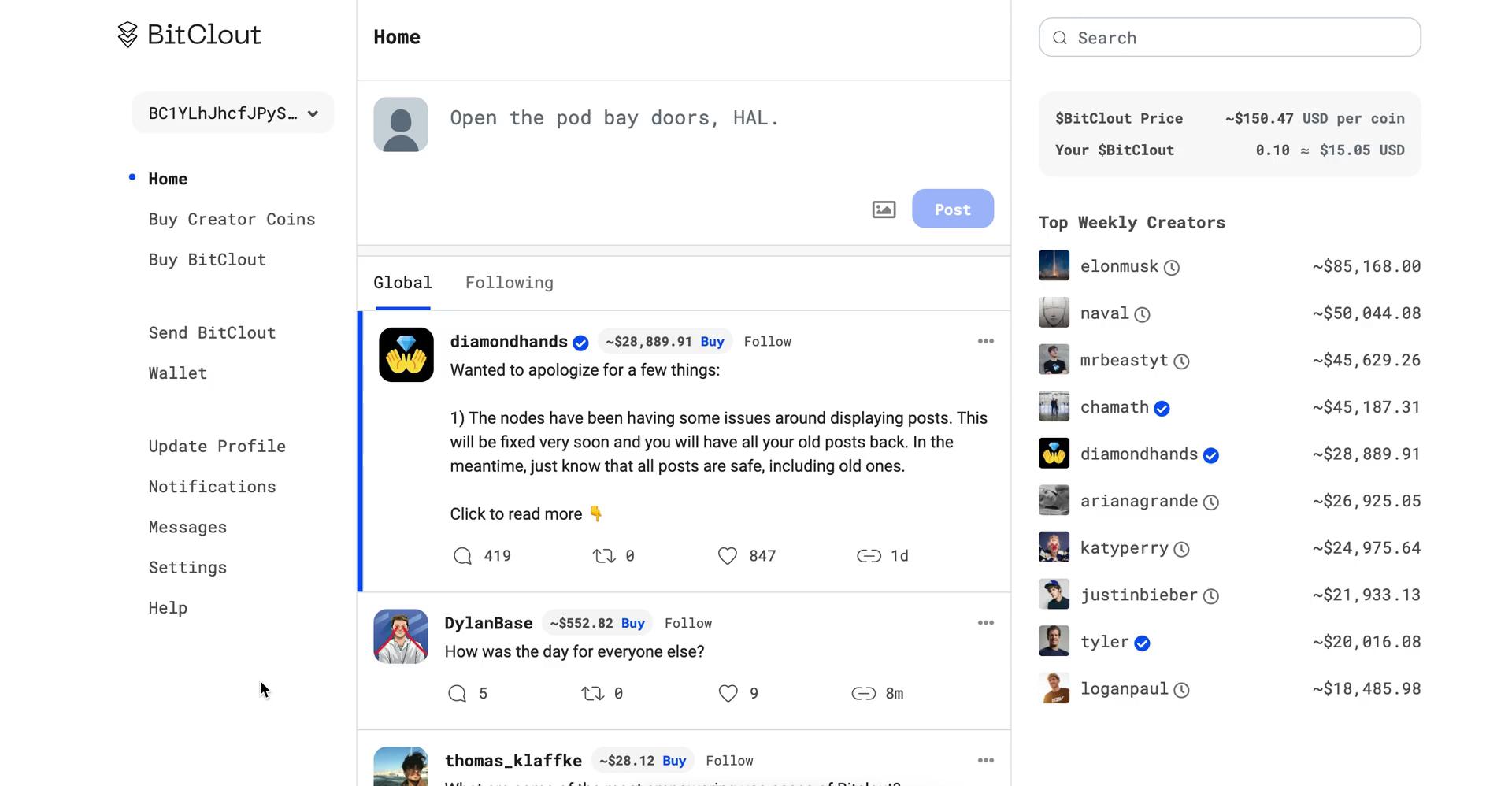 Updating your profile on BitClout video thumbnail