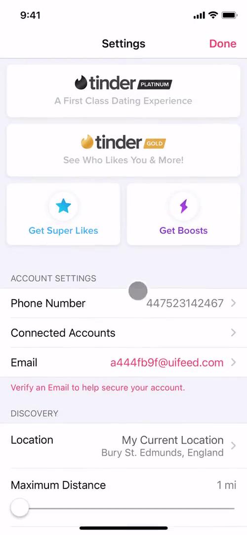 General browsing on Tinder video thumbnail