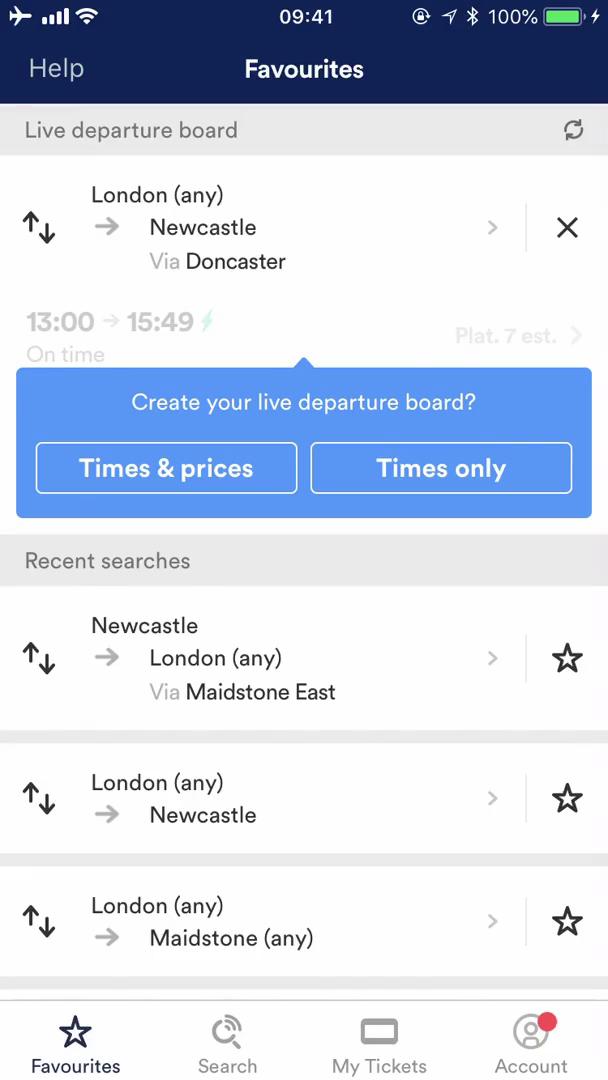 Creating an account on Trainline video thumbnail