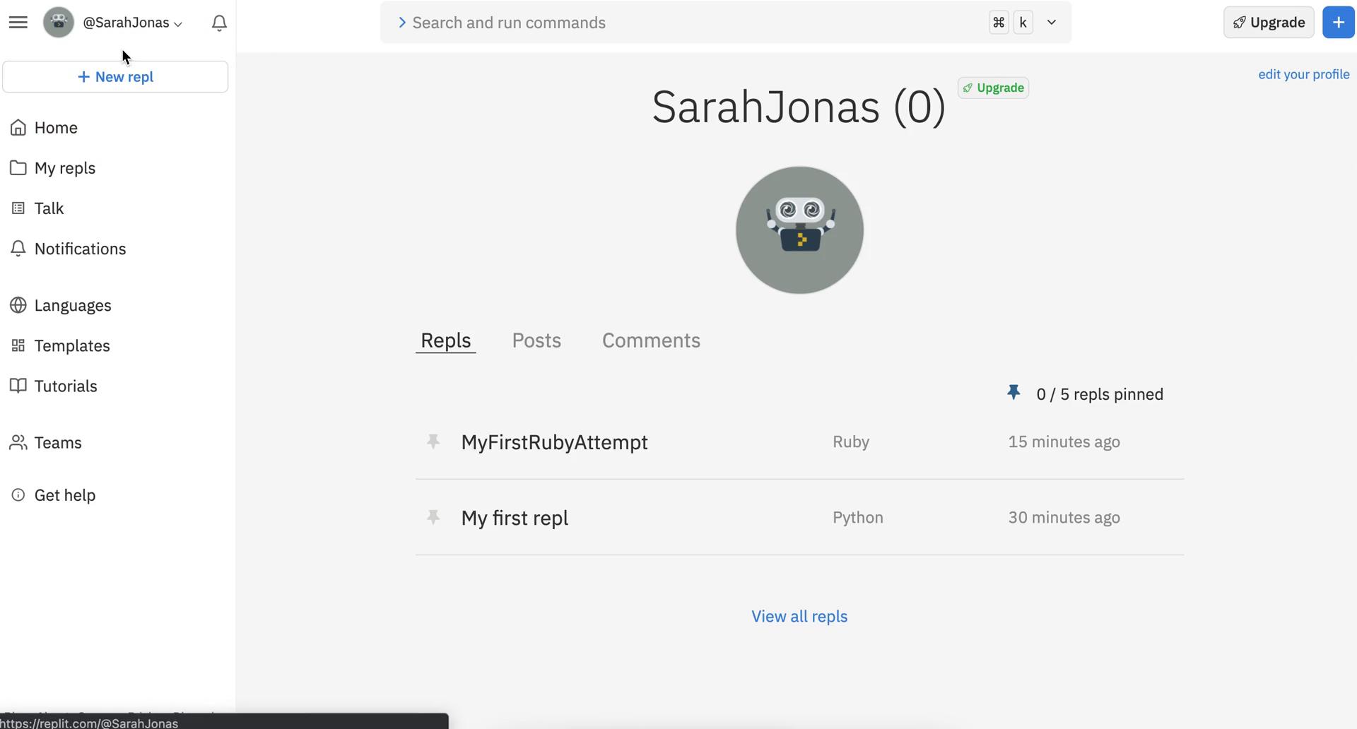 General browsing on Replit video thumbnail