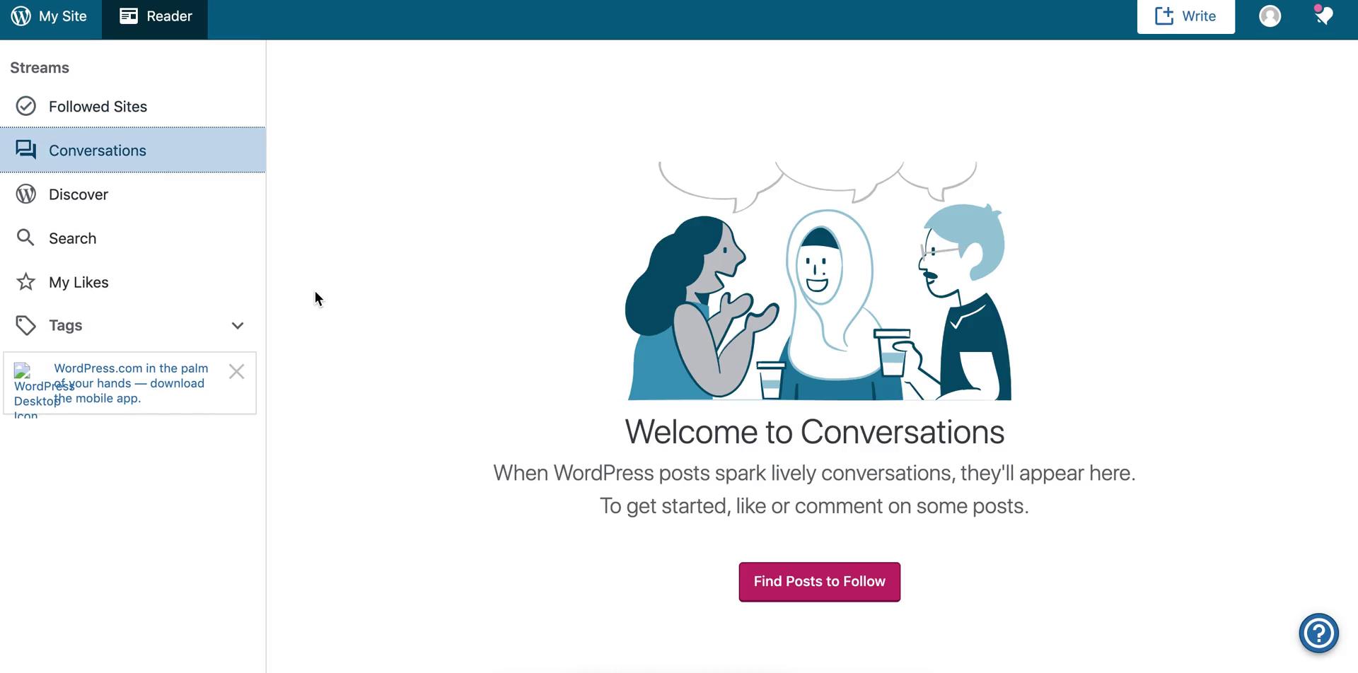 General browsing on WordPress video thumbnail