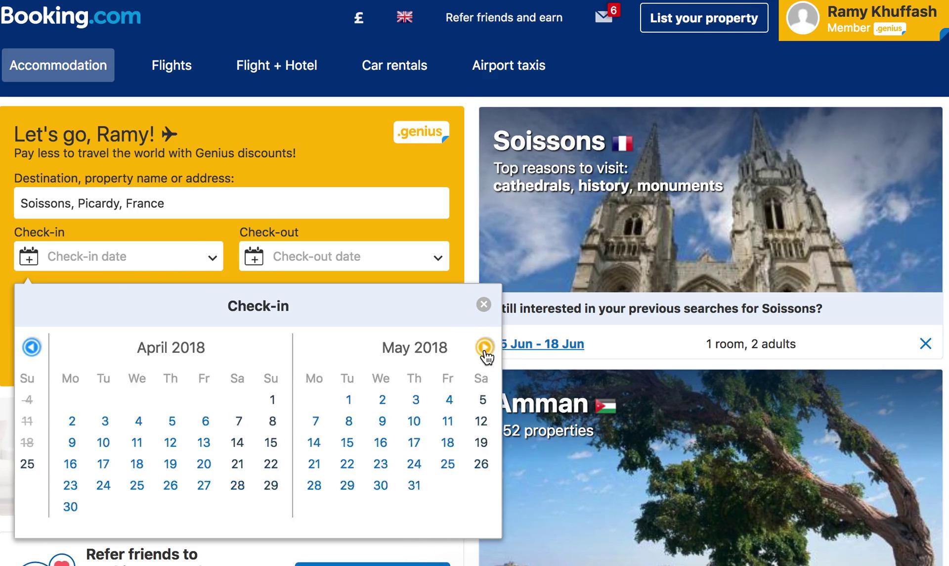 Booking a room on Booking.com video thumbnail