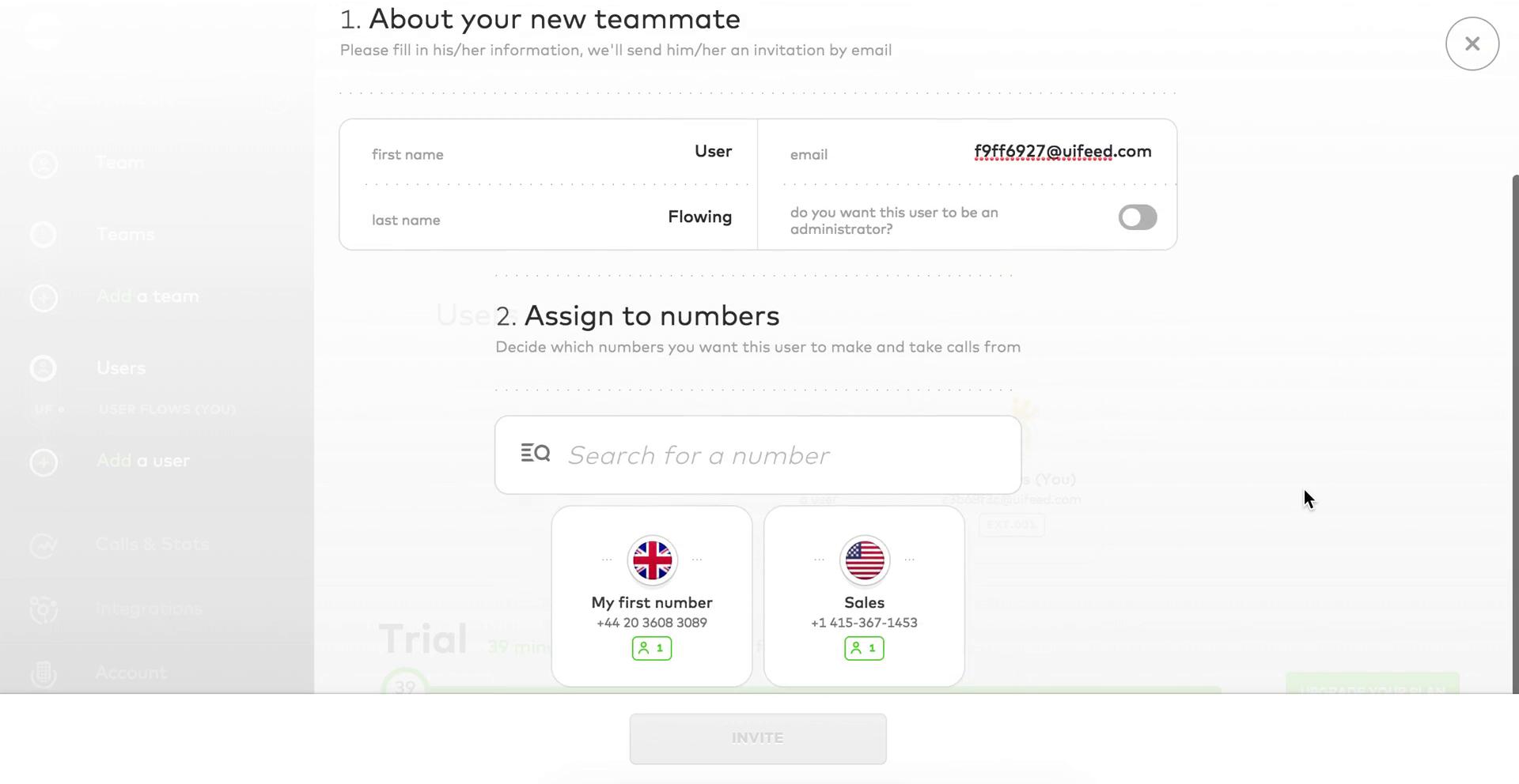Inviting people on Aircall video thumbnail