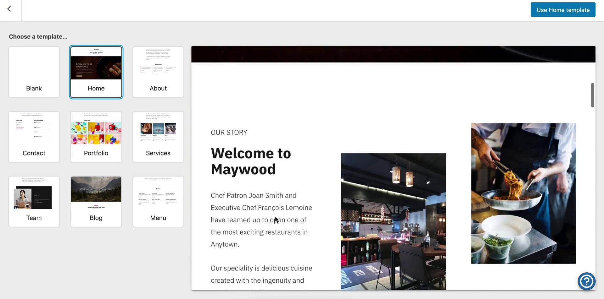 Creating a page on WordPress video thumbnail
