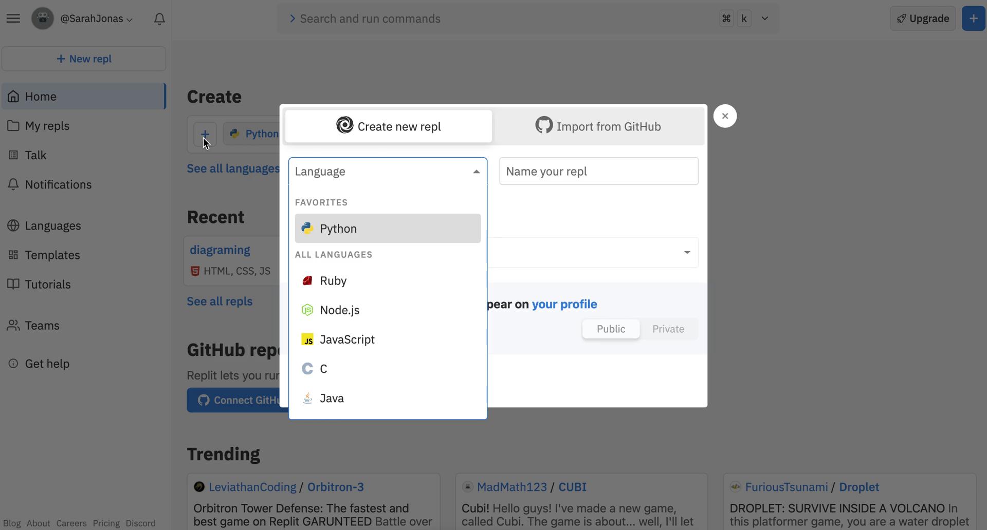 Creating a project on Replit video thumbnail