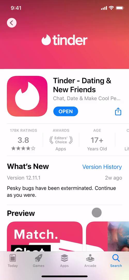 Onboarding on Tinder video thumbnail