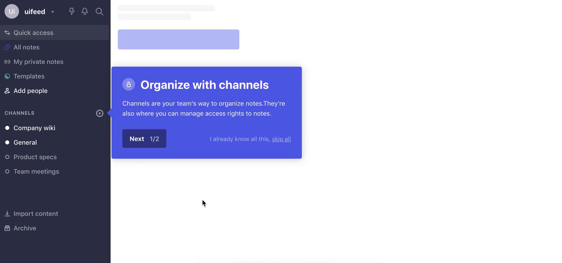 Accepting an invite on Slite video thumbnail