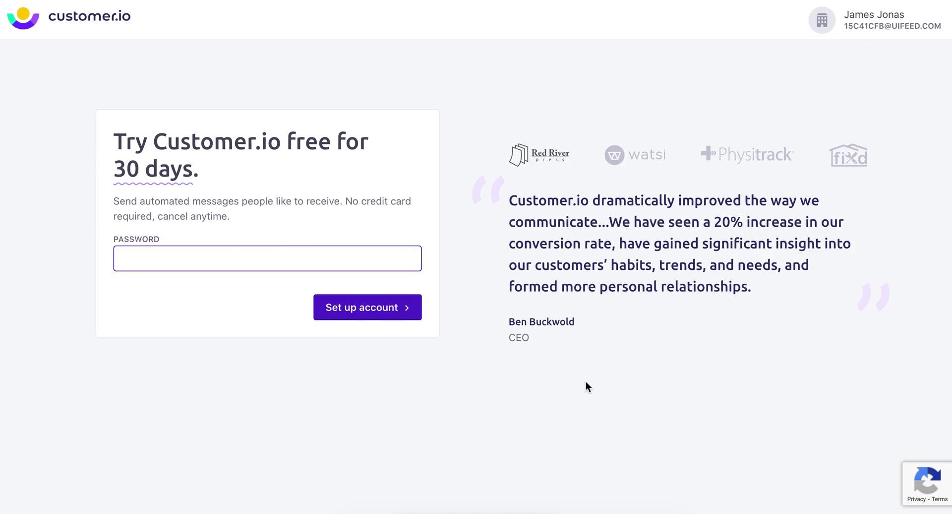 Onboarding on Customer.io video thumbnail