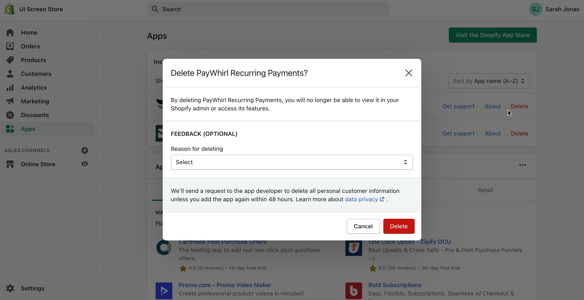 General browsing on Shopify video thumbnail