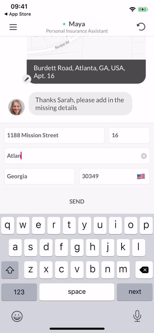 Add address video thumbnail
