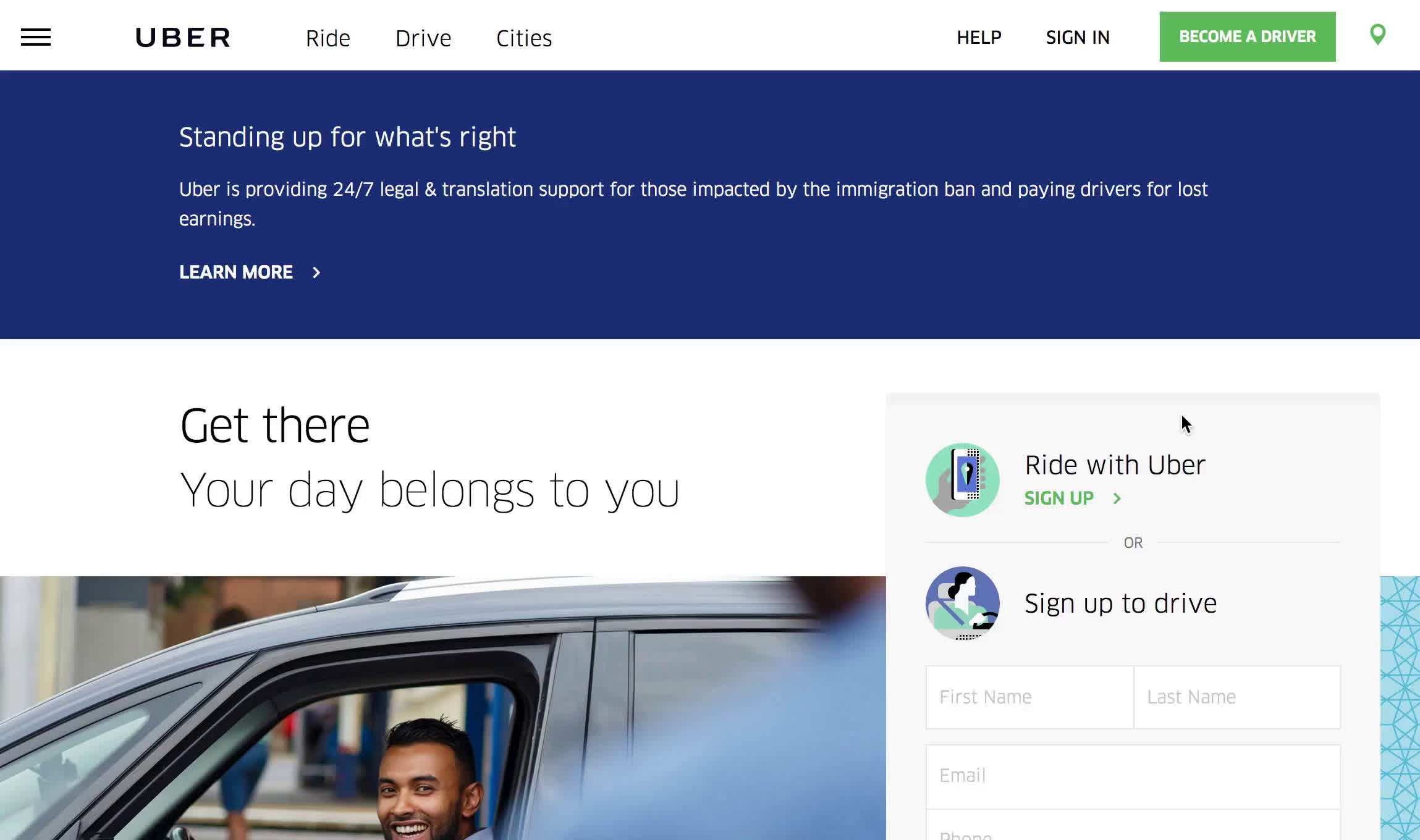 Driver signup on Uber video thumbnail