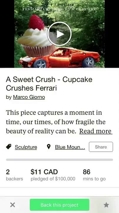 Backing a project on Kickstarter video thumbnail