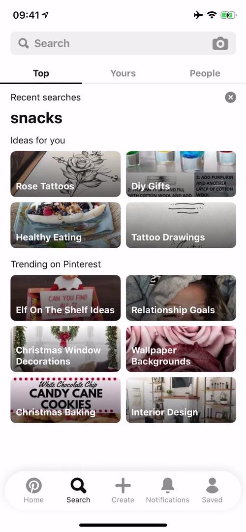 Searching on Pinterest video thumbnail