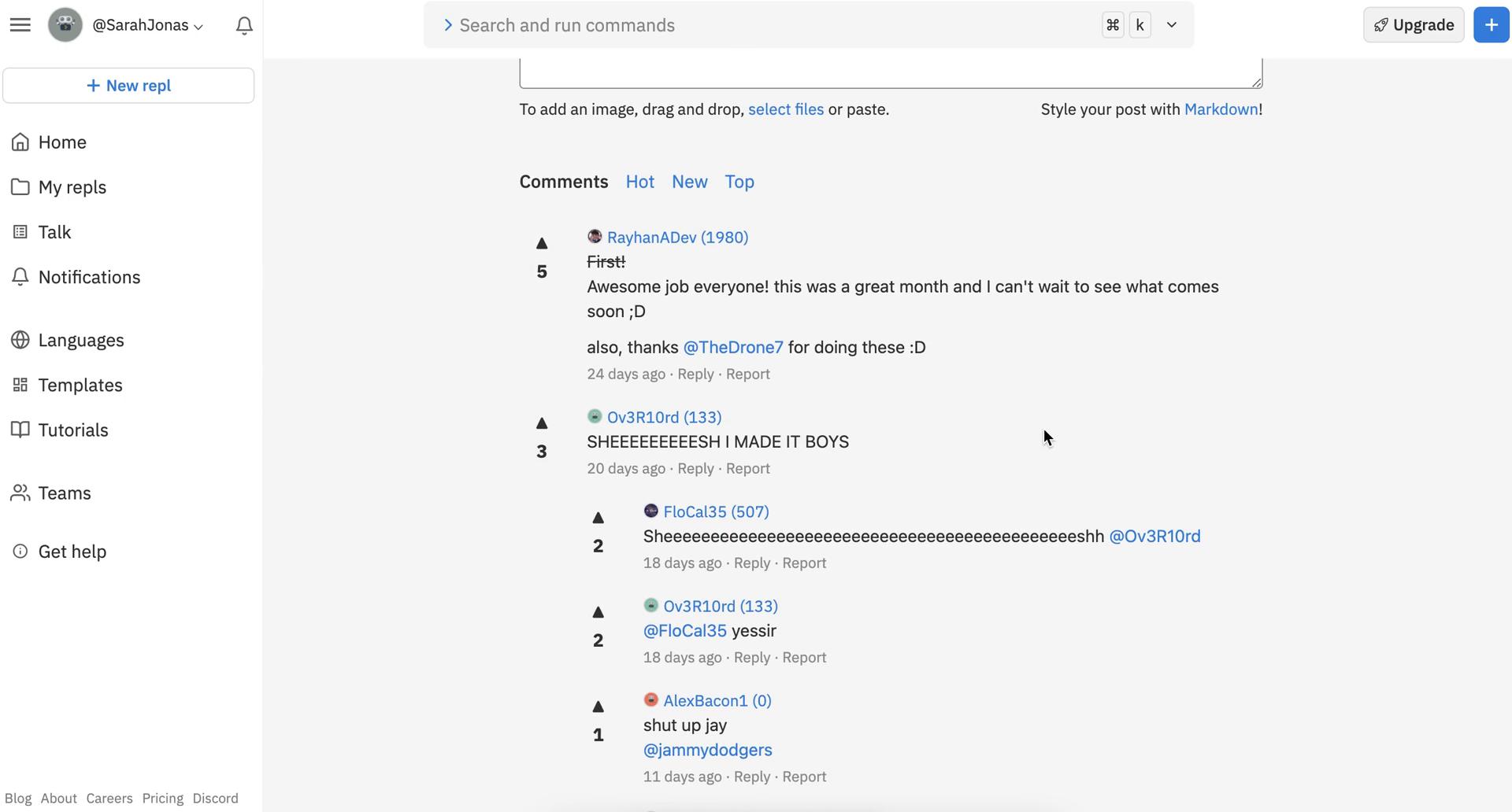 Creating a post on Replit video thumbnail