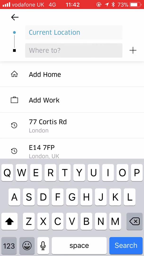 Booking transport on Uber video thumbnail