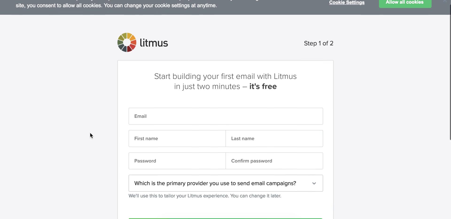 Creating an account on Litmus video thumbnail