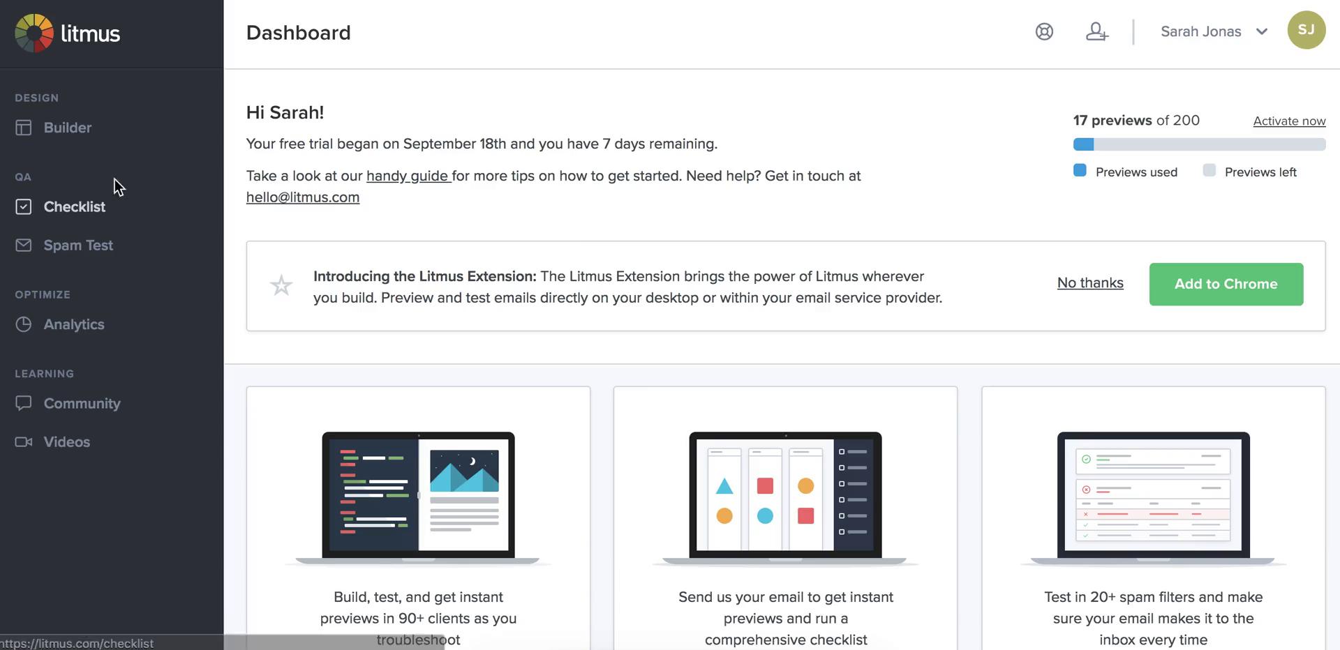 Testing emails on Litmus video thumbnail