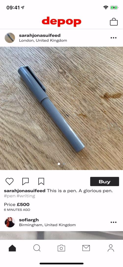 Searching on Depop video thumbnail