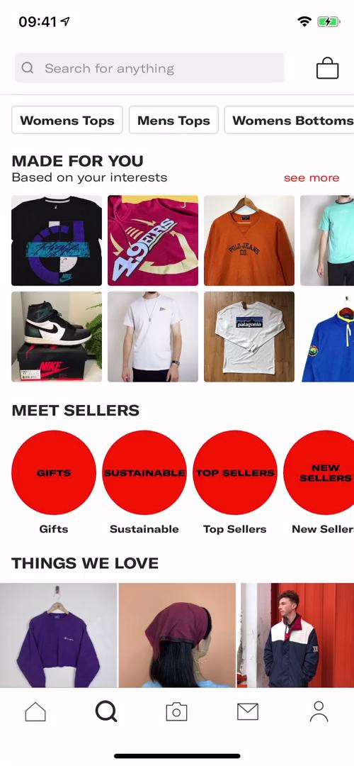 Searching on Depop video thumbnail