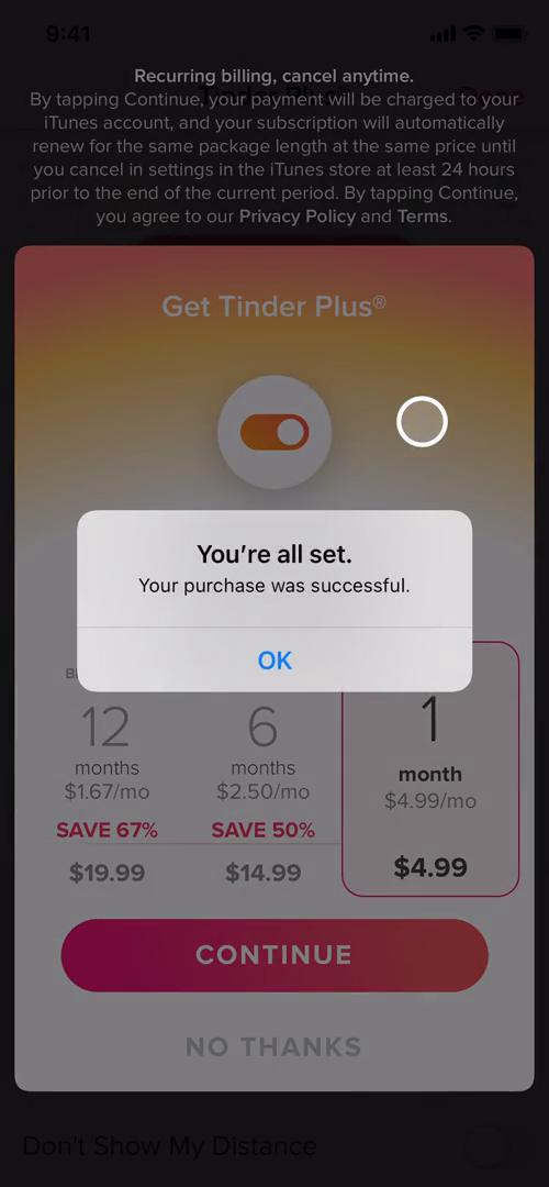 Upgrading your account on Tinder video thumbnail