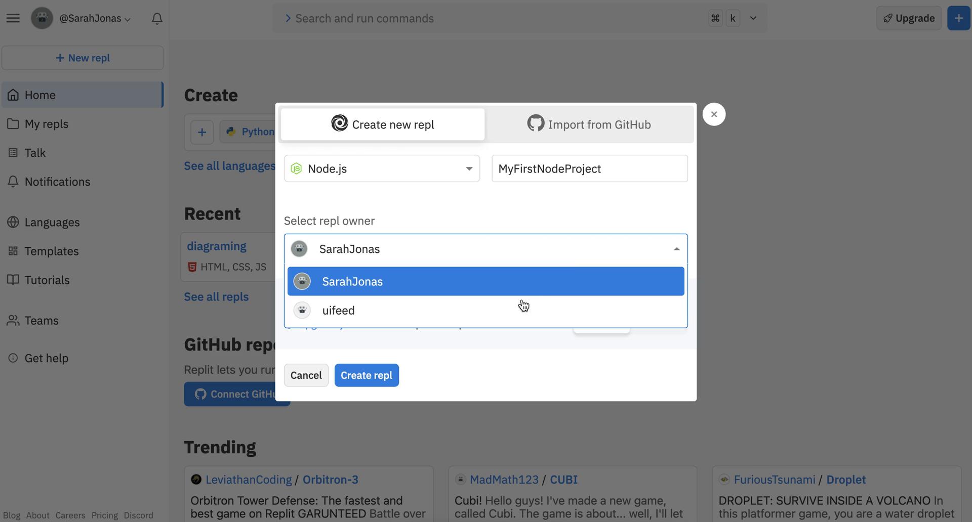 Creating a project on Replit video thumbnail