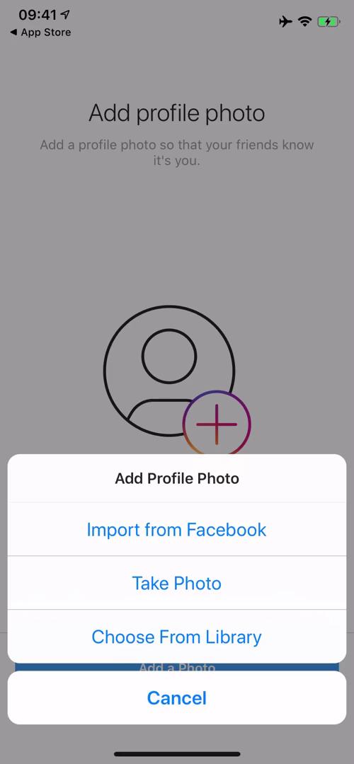 Add profile photo video thumbnail