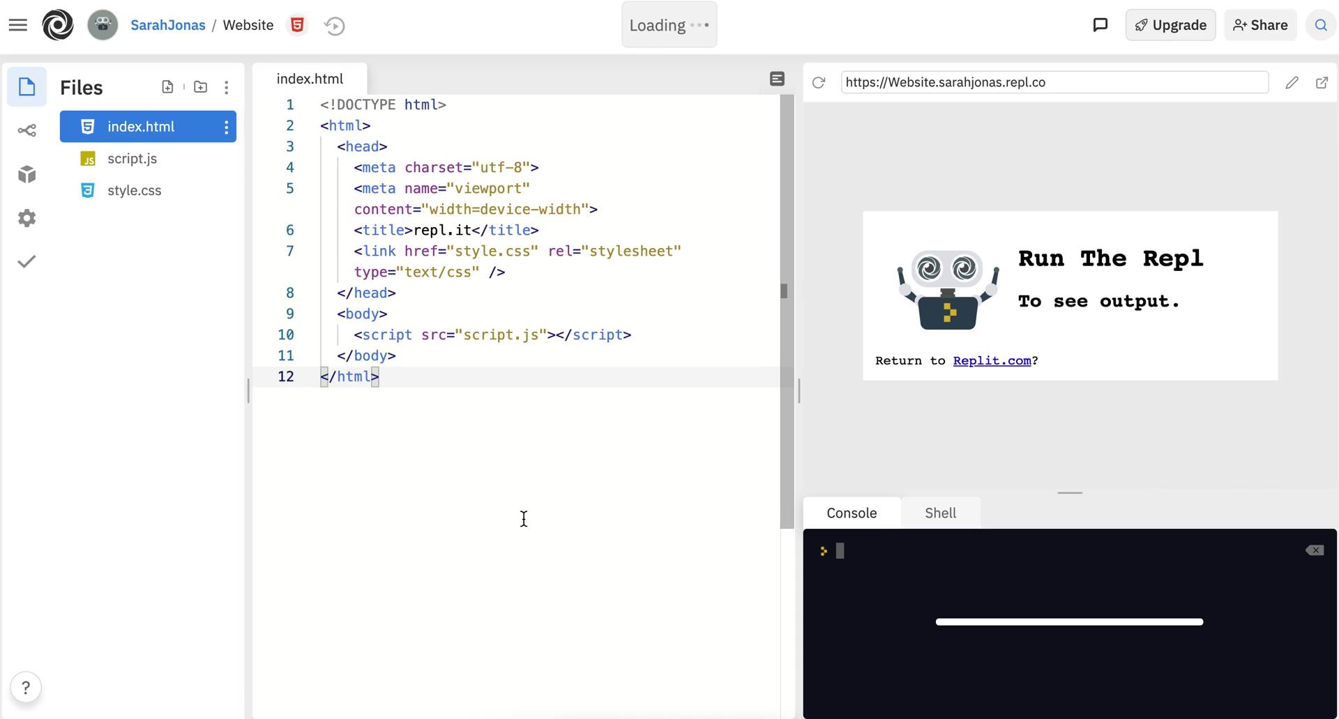 Code editor on Replit video thumbnail