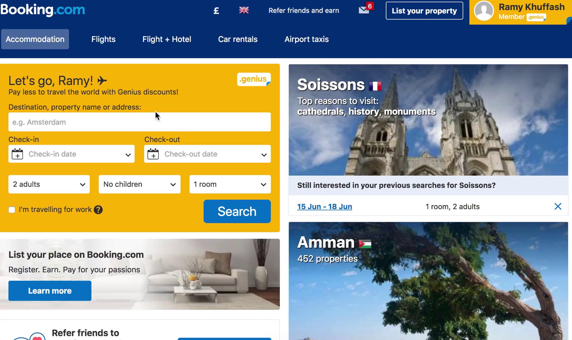 Booking a room on Booking.com video thumbnail