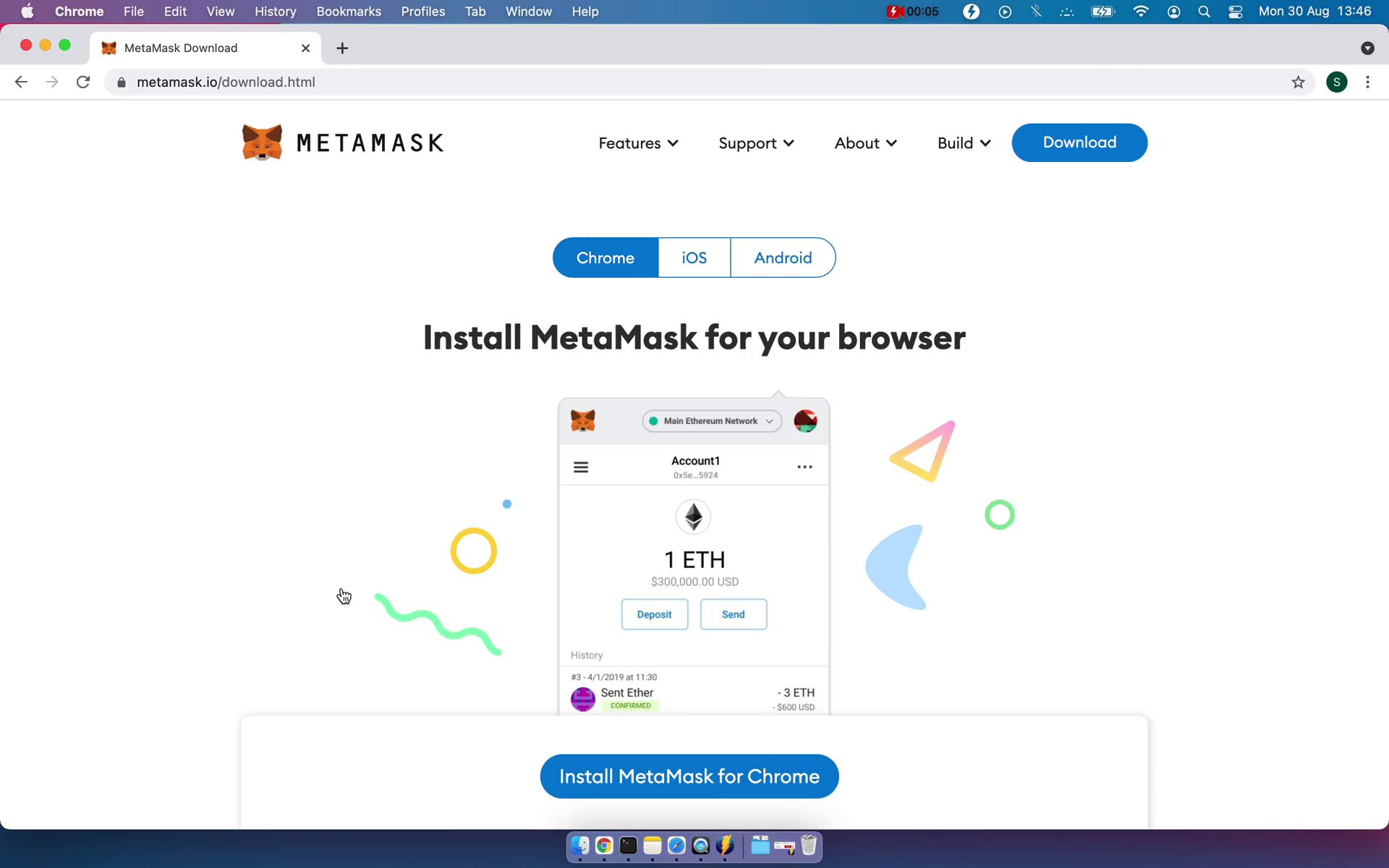 Onboarding on MetaMask video thumbnail