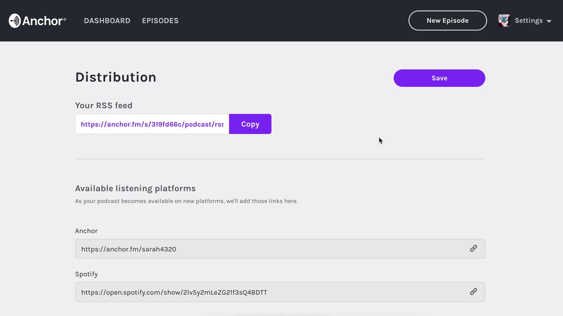 General browsing on Anchor video thumbnail