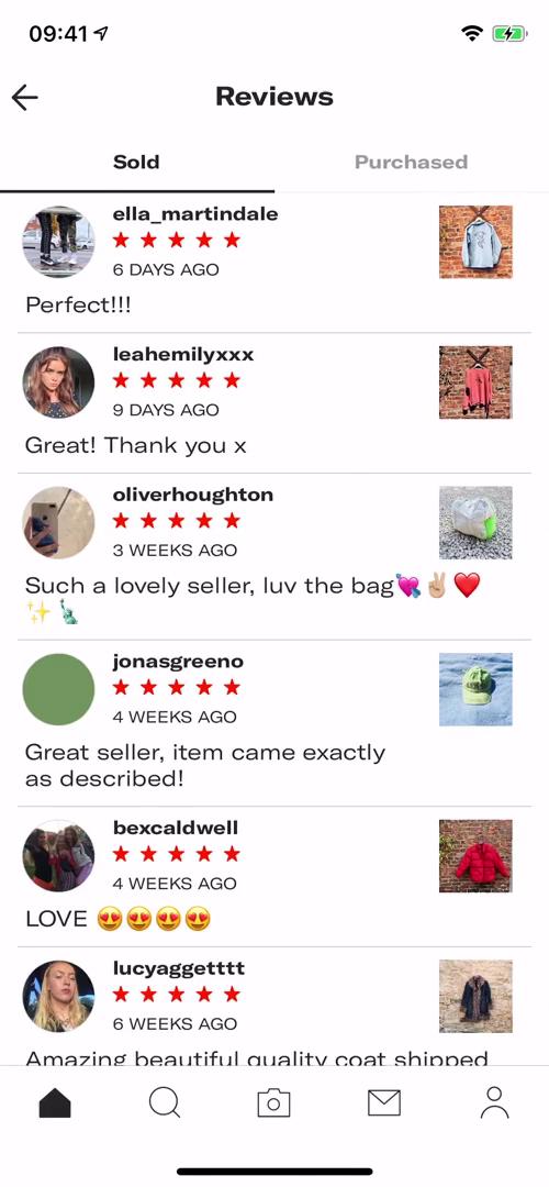 General browsing on Depop video thumbnail