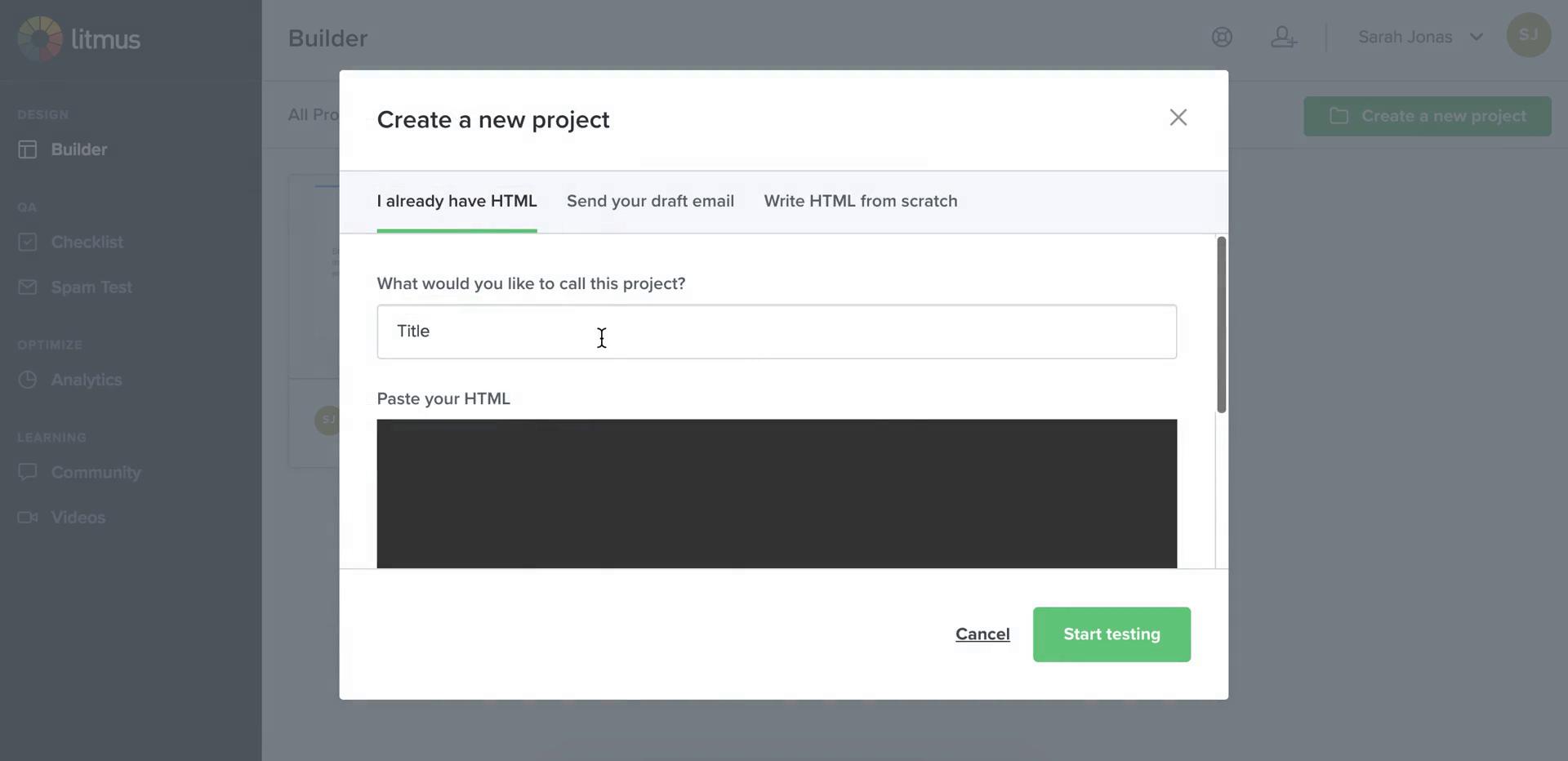 Testing emails on Litmus video thumbnail