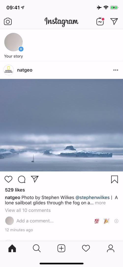 Sending messages on Instagram video thumbnail