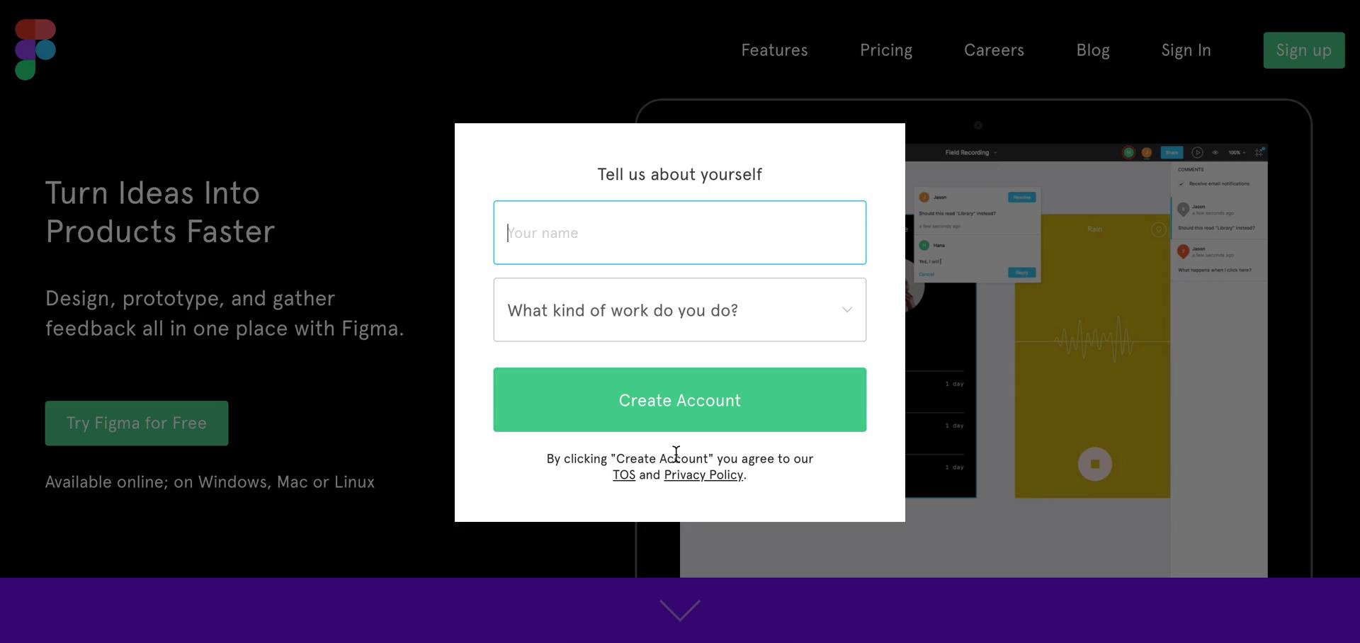 Onboarding on Figma video thumbnail
