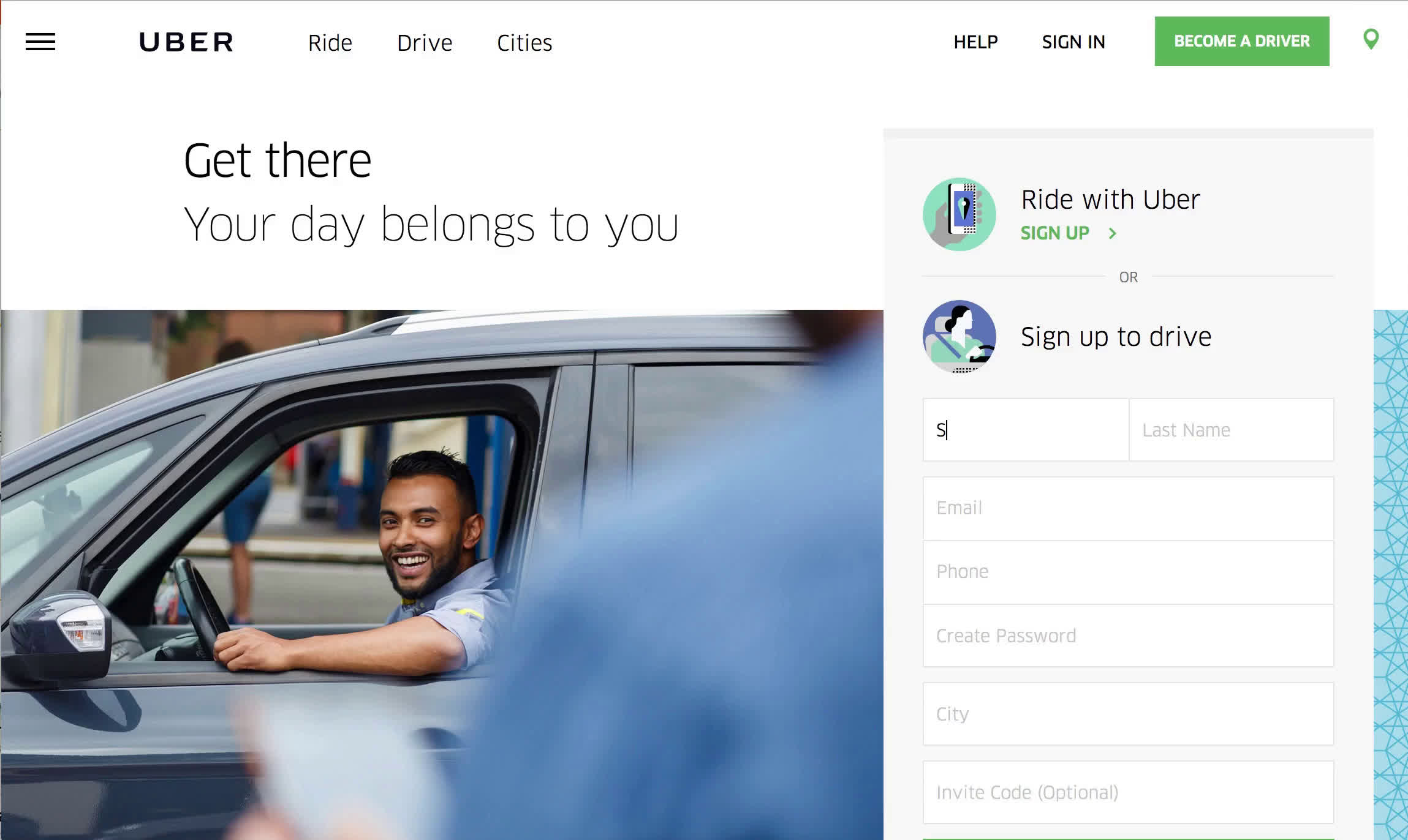 Driver signup on Uber video thumbnail
