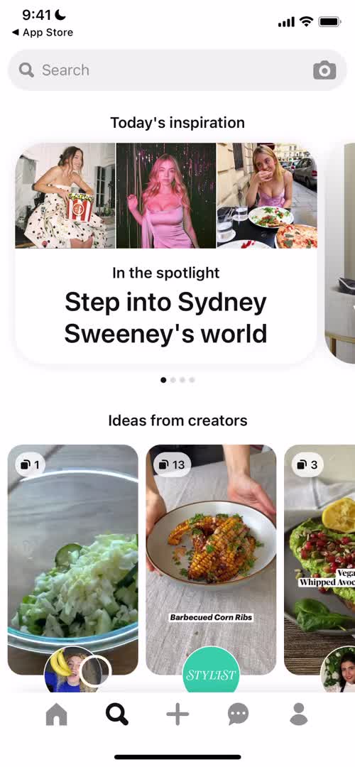 Searching on Pinterest video thumbnail