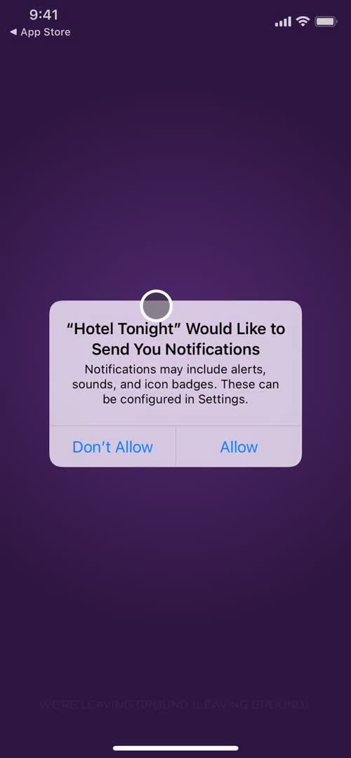 Signing up on HotelTonight video thumbnail