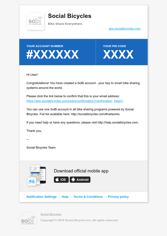 Jump Bikes - Welcome - Important Account Information.