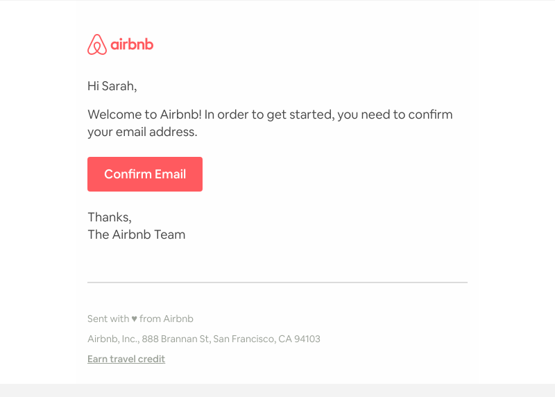 Airbnb - Please confirm your e-mail address - Airbnb
